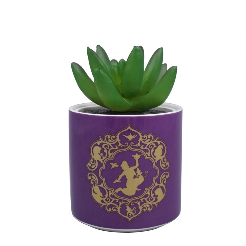 Finta pianta in vaso viola di Aladino - Disney