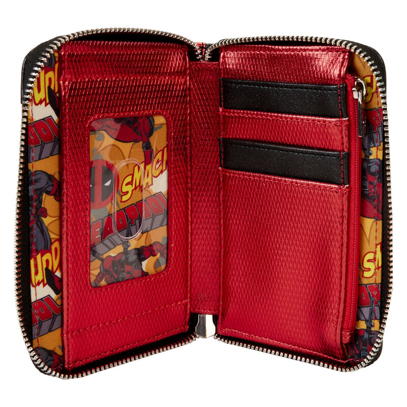 Loungefly Portafoglio Lisa Frank Color Block, Multicolore, Con Cerniera, Taglia Unica