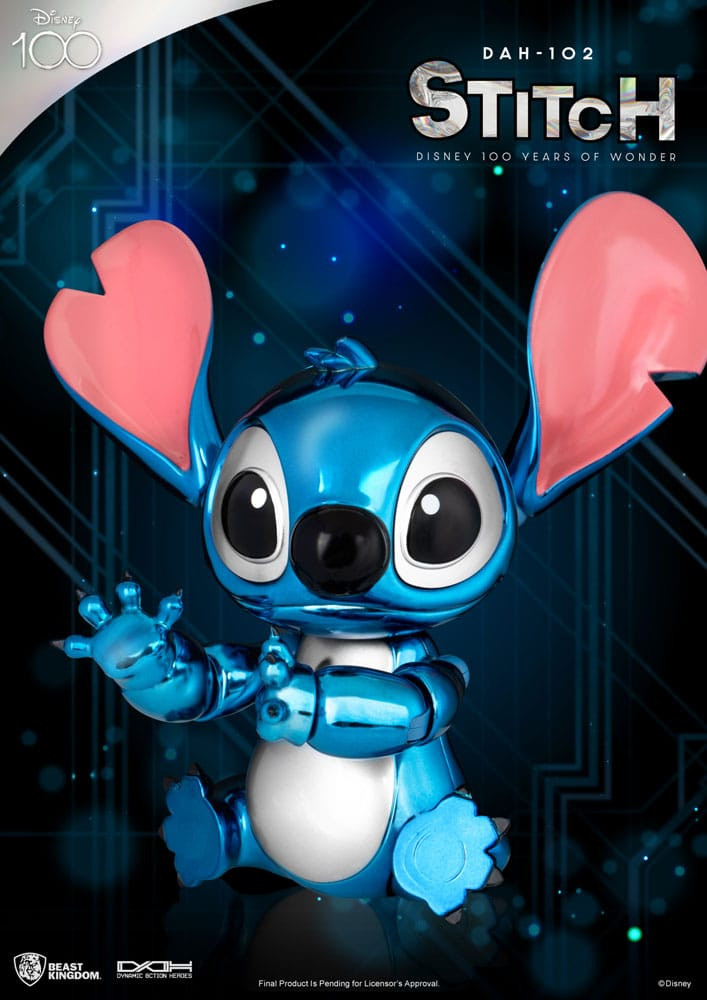 Stitch articolato Disney 100 Years of Wonder - Dynamic Action Heroes