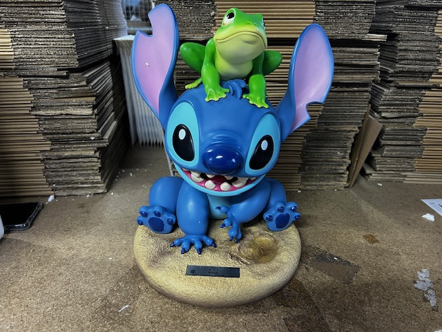 [DIFETTO] STITCH RASCOTTO - DISNEY MASTERCRAFT 100 ANNI DI MERAVIGLIE