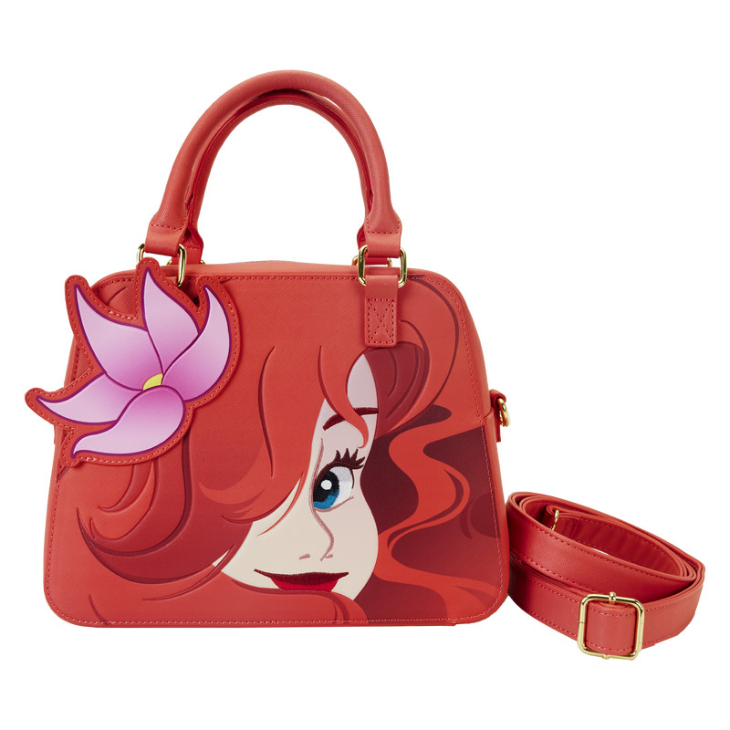 BORSA A TRACOLLA La Sirenetta 35° Anniversario Ariel Cosplay - DISNEY LOUNGEFLY