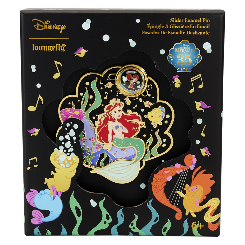 PIN da collezione La Sirenetta 35° Anniversario Life is the Bubbles Edizione Limitata - Disney