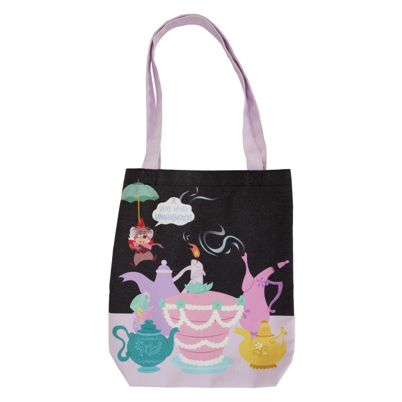 Borsa Tote Alice nel Paese delle Meraviglie Non compleanno - DISNEY LOUNGEFLY