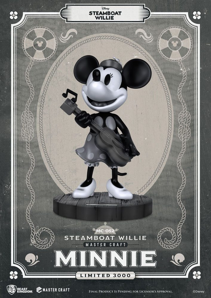 [DIFETTO] STEAMBOAT WILLIE MINNIE - DISNEY MASTERCRAFT