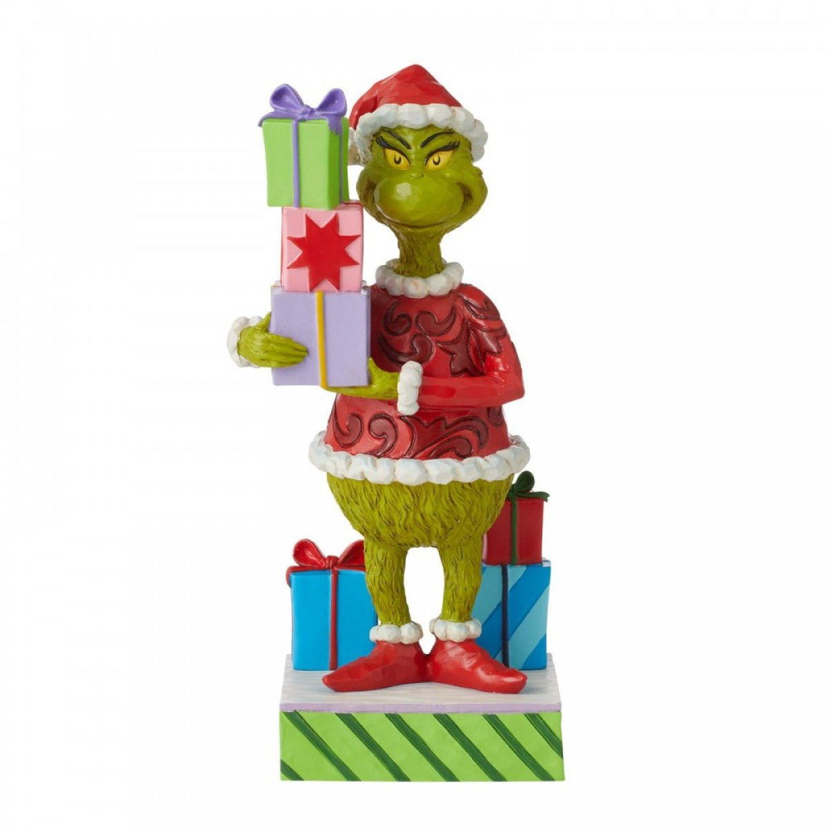 GRINCH INDOSSA PRESENTA - JIM SHORE GRINCH