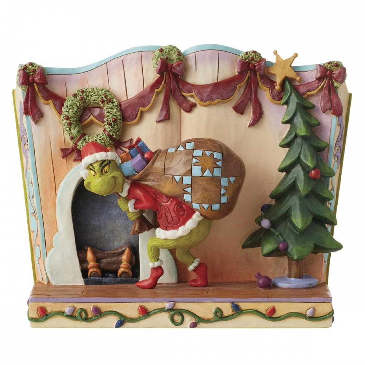 Il Grinch Ruba I Presenti - Jim Shore Grinch