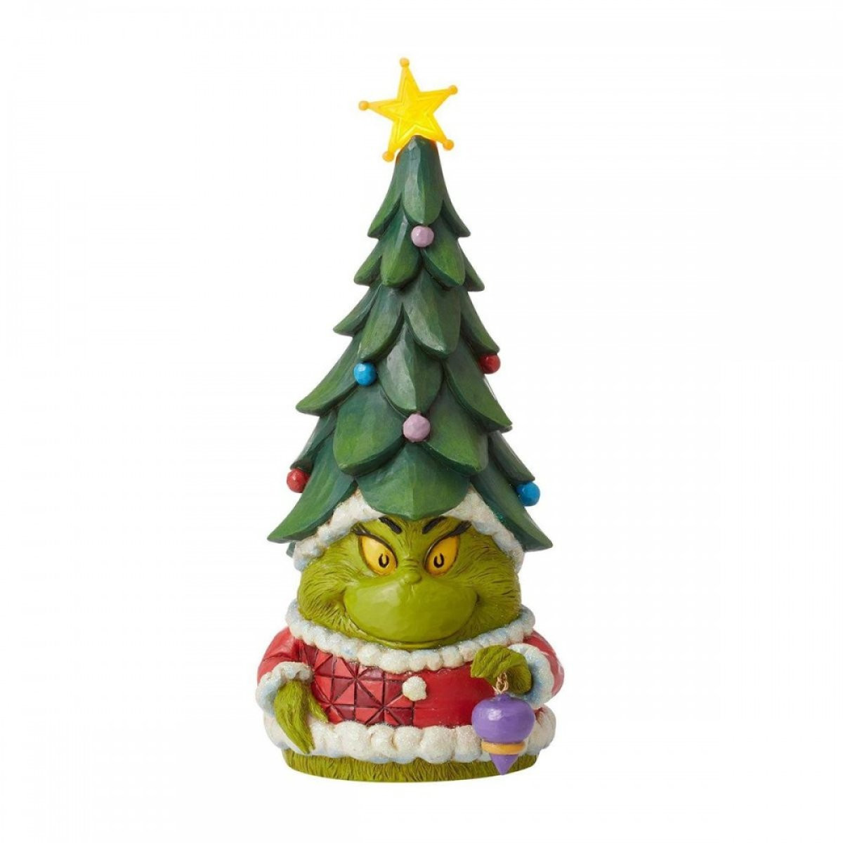 GNOMO GRINCH CON NATALE - JIM SHORE GRINCH