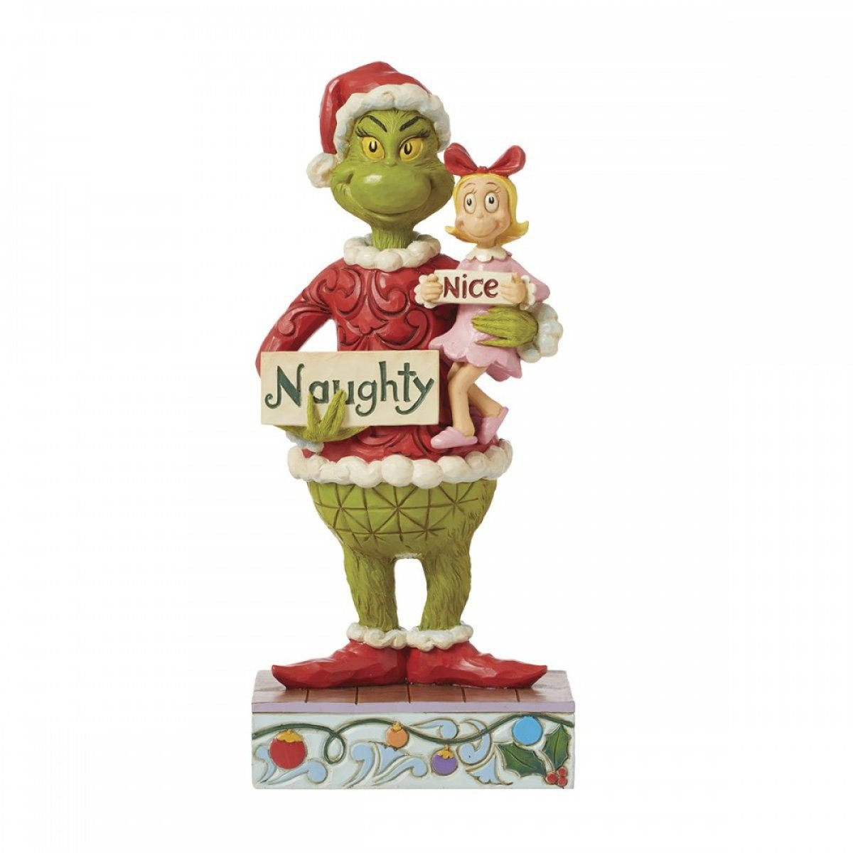 GRINCH E CINDY VILLINO/GENTILE - JIM SHORE GRINCH