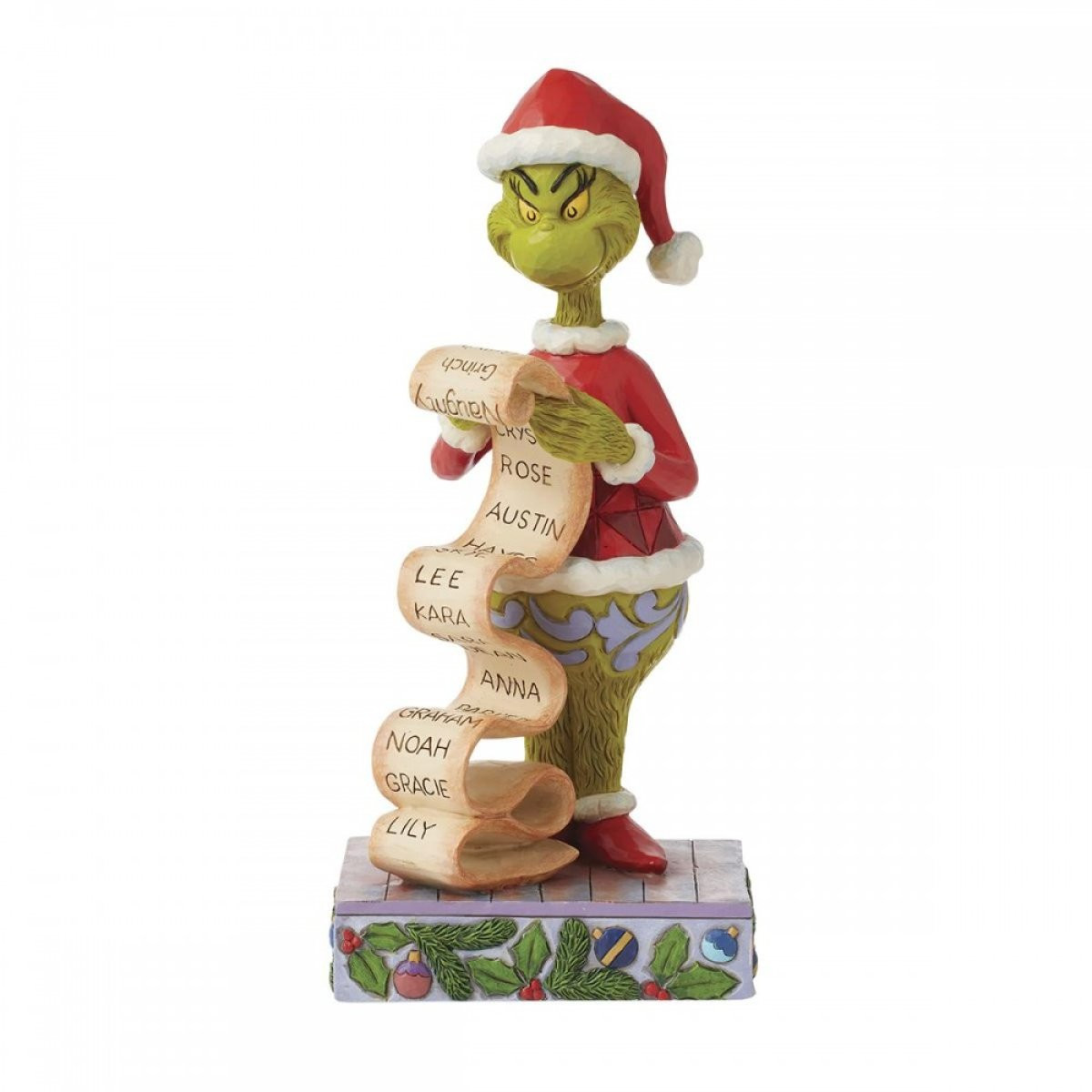 GRINCH CATTIVO / CARINO LIST - JIM SHORE GRINCH