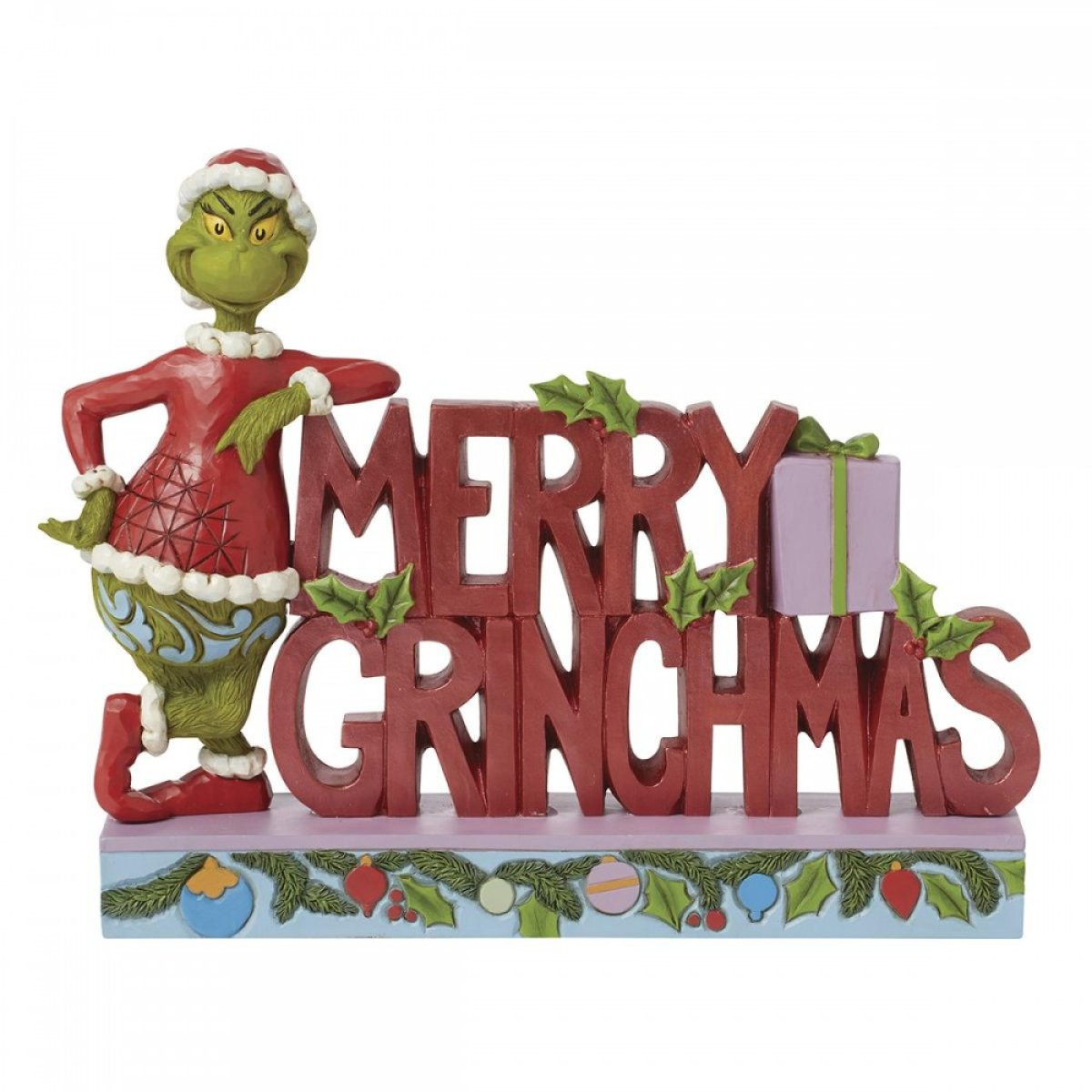 GRINCH / BUON GRINCHMAS - JIM SHORE GRINCH