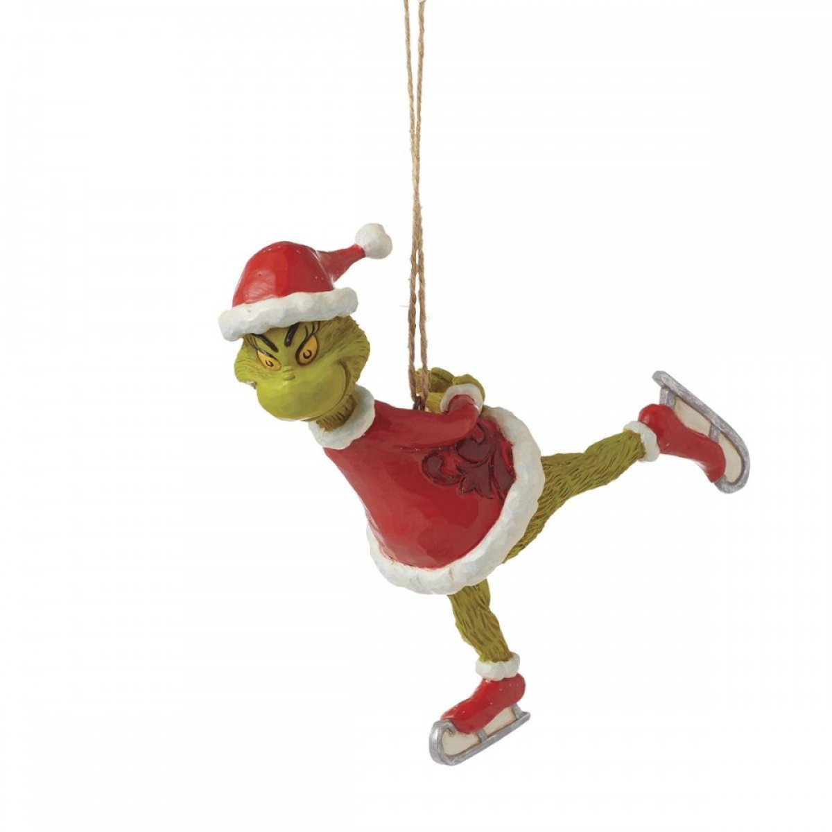 ADDOBBO PATTINAGGIO SU GHIACCIO GRINCH - JIM SHORE GRINCH