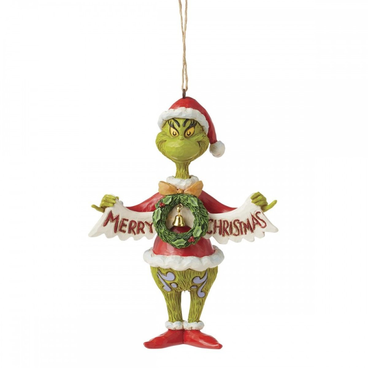 ADDOBBO GRINCH BANNER - JIM SHORE GRINCH