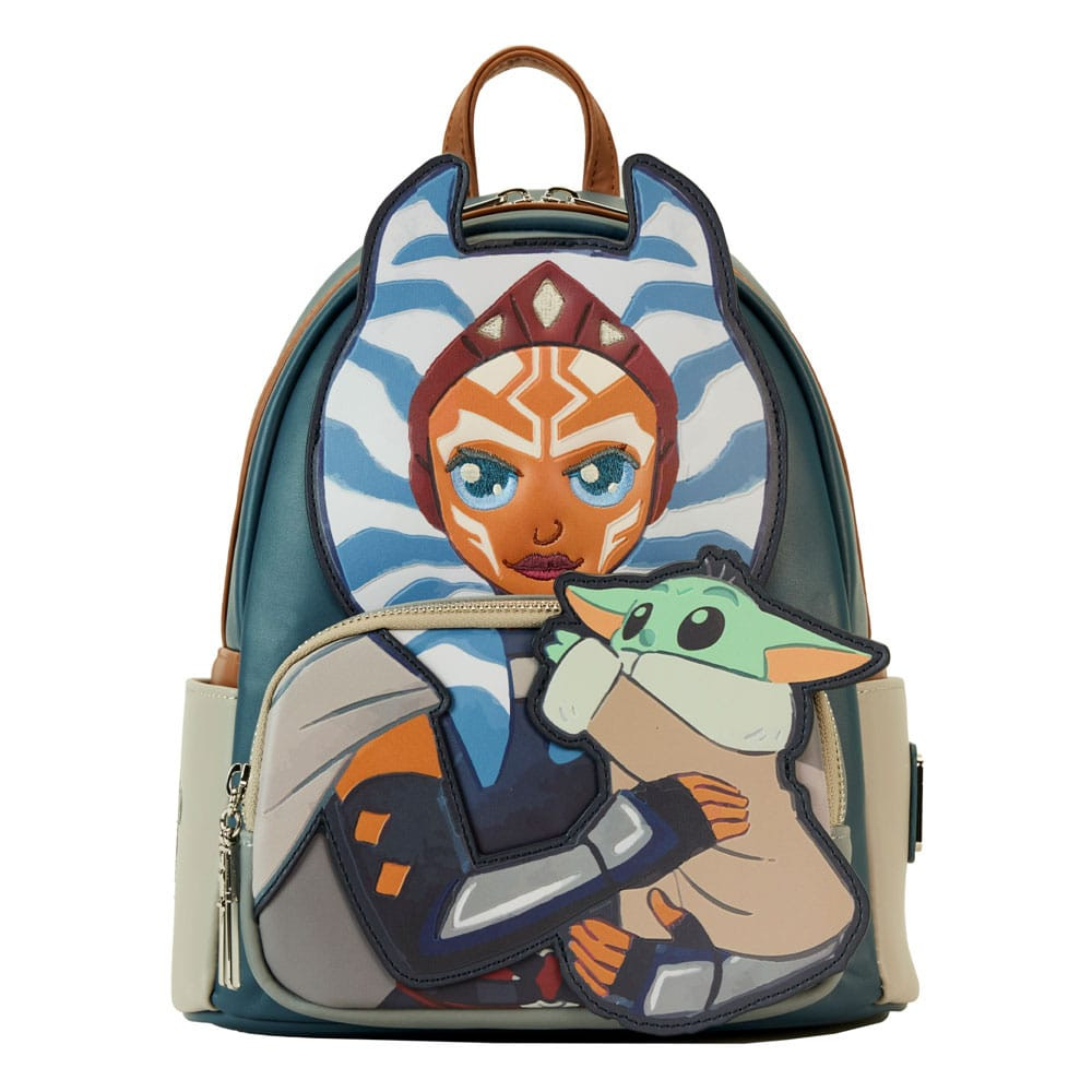 Mini Zaino Ahsoka indossa Grogu - Star Wars Loungefly