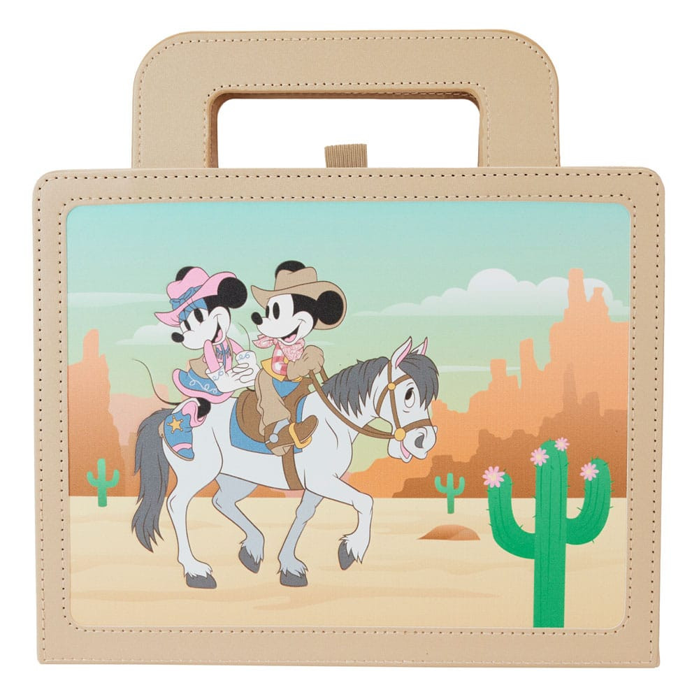 Quaderno portapranzo Western Topolino e Minnie - Disney Loungefly