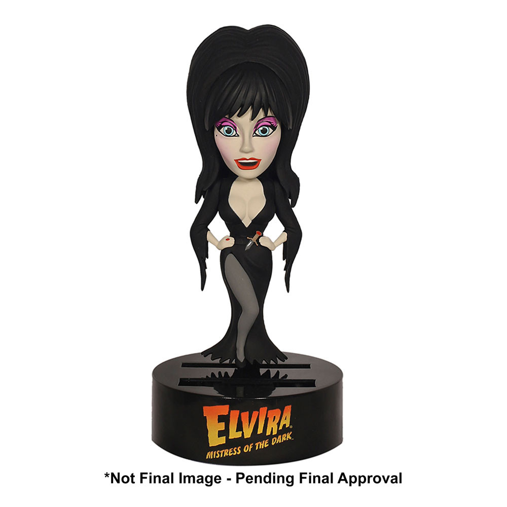 Elvira, Signora del Corpo Oscuro Battitore Bobble Figura Elvira 16 cm