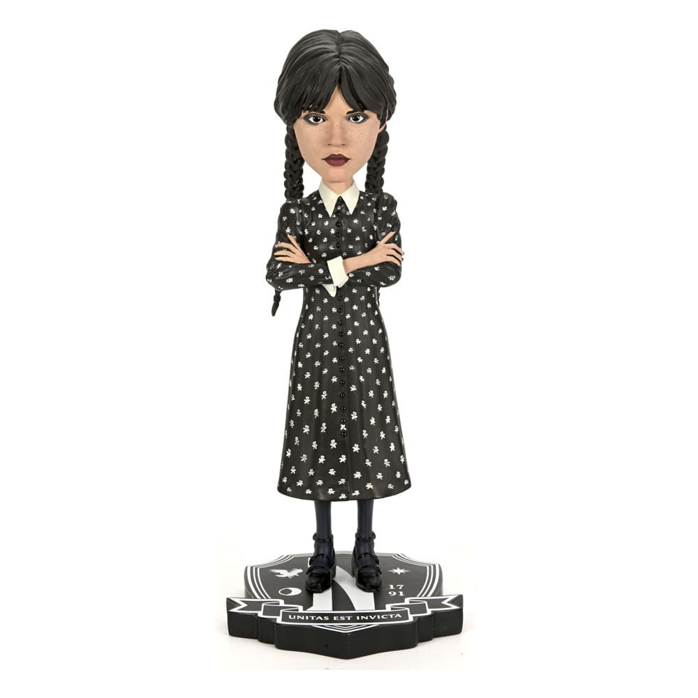 Mercoledì Battente Testa Wednesday Addams 21 cm