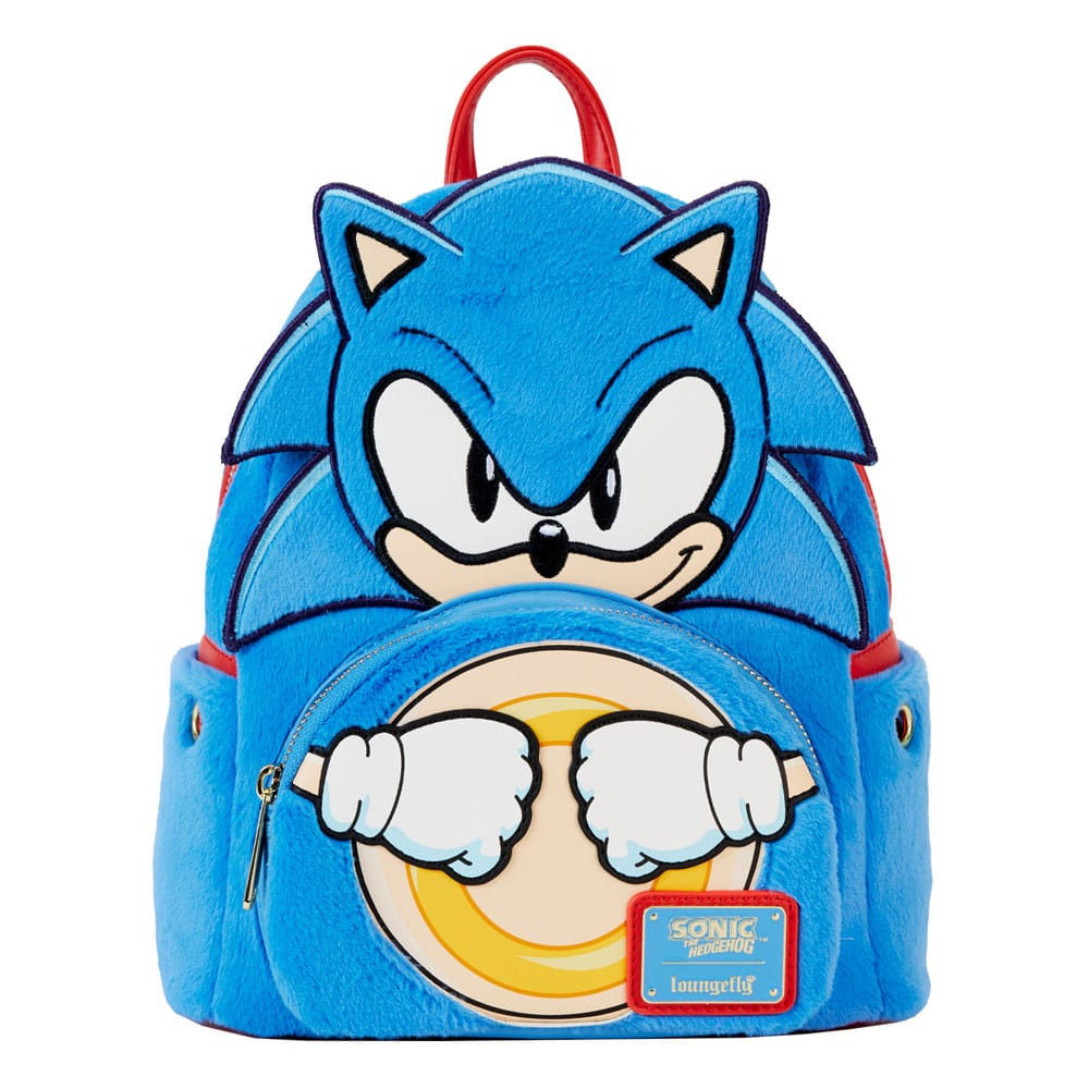 Mini zaino Sonic The Hedgehog Cosplay classico - Loungefly