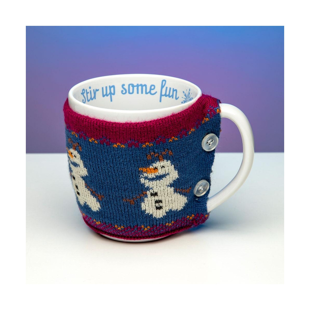 TAZZA CON CALZINO FROZEN OLAF - DISNEY