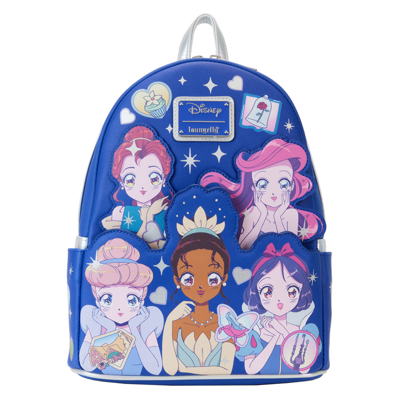 MINI ZAINO Stile Manga Principesse Disney - DISNEY LOUNGEFLY