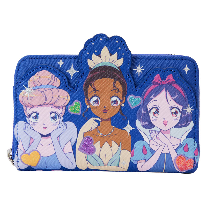 Portafoglio Disney Princess Stile Manga - Disney Loungefly