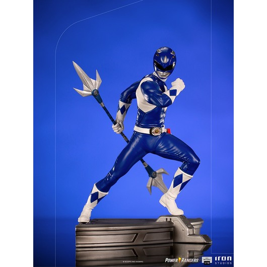 POWER RANGERS:  MIGHTY MORPHIN RANGER BLU ART SCALE - POWER RANGERS