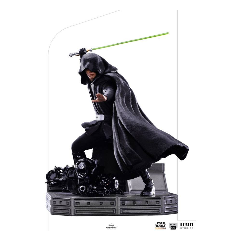 The Mandalorian Luke Skywalker versione Combattere Art Scale - Star Wars