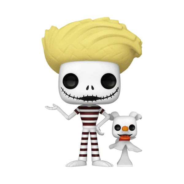 FunkoPop! 1470 - Jack Con Zero Spiaggia - Nightmare before Christmas