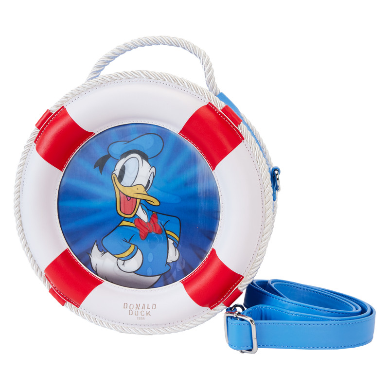 Sac Bandoulière Lenticolare 90° anniversario di Paperino - DISNEY LOUNGEFLY