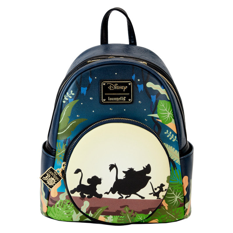 Mini zaino Hakuna Matata Silhouette Il Re Leone 30° Anniversario - DISNEY LOUNGEFLY