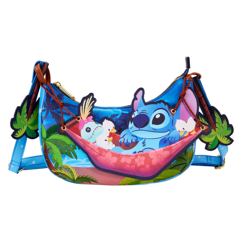 Sac Bandoulière Stitch Camping Cuties - DISNEY LOUNGEFLY