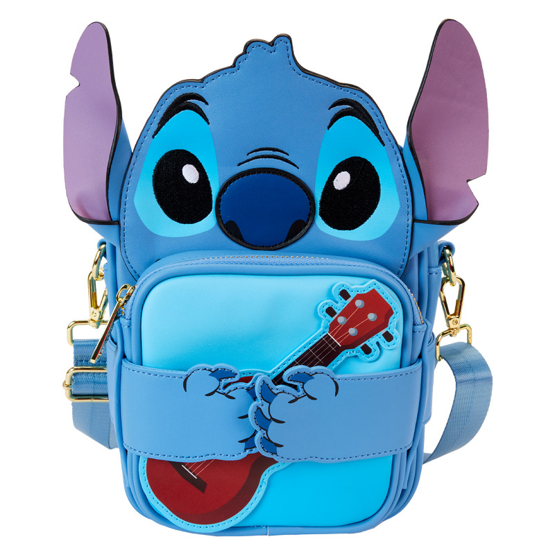 Sac Bandoulière Cosplay Stitch Camping Cuties Crossbuddies® con portamonete - DISNEY LOUNGEFLY