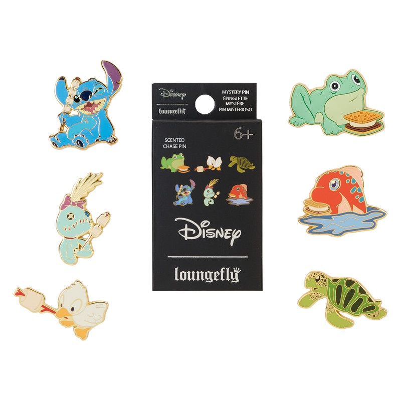 Spilla della scatola misteriosa Stitch Camping Cuties - DISNEY LOUNGEFLY