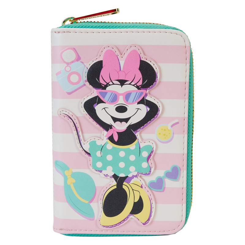 Portafoglio Minnie Mouse in stile vacanza a bordo piscina - DISNEY LOUNGEFLY