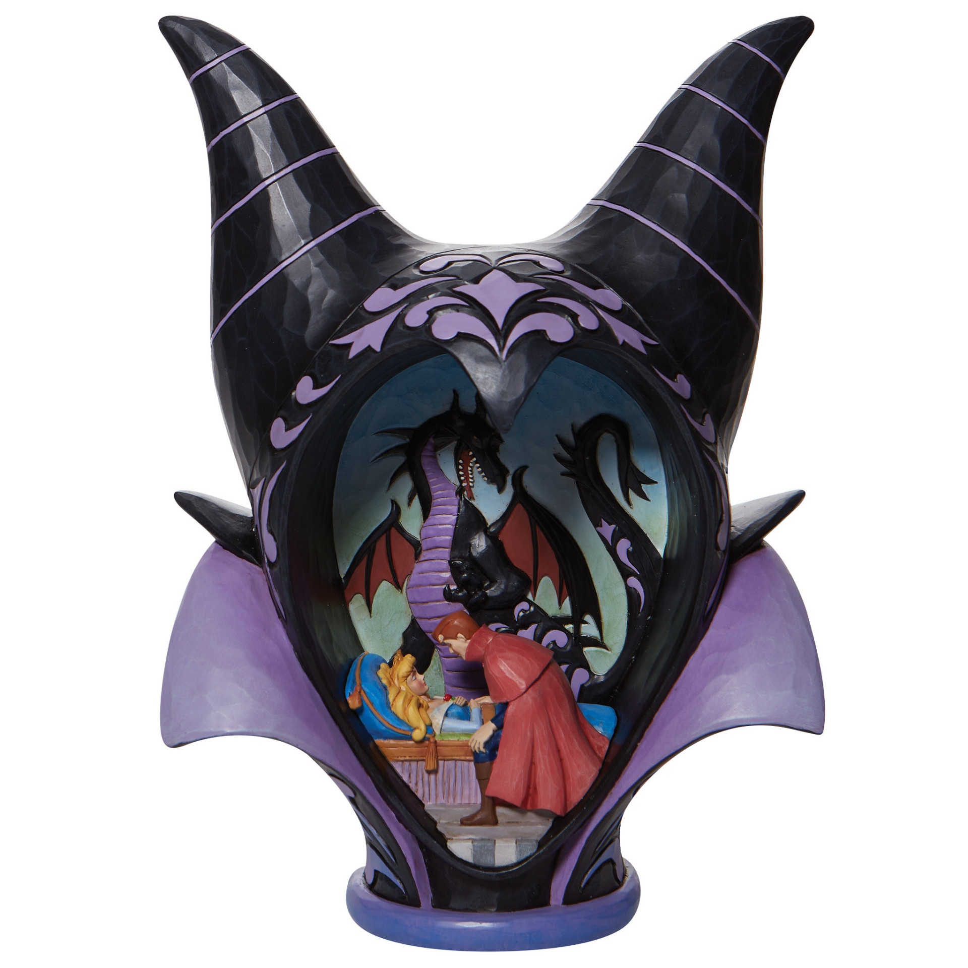 DIORAMA CASCO MALEFICA - DISNEY TRADITIONS