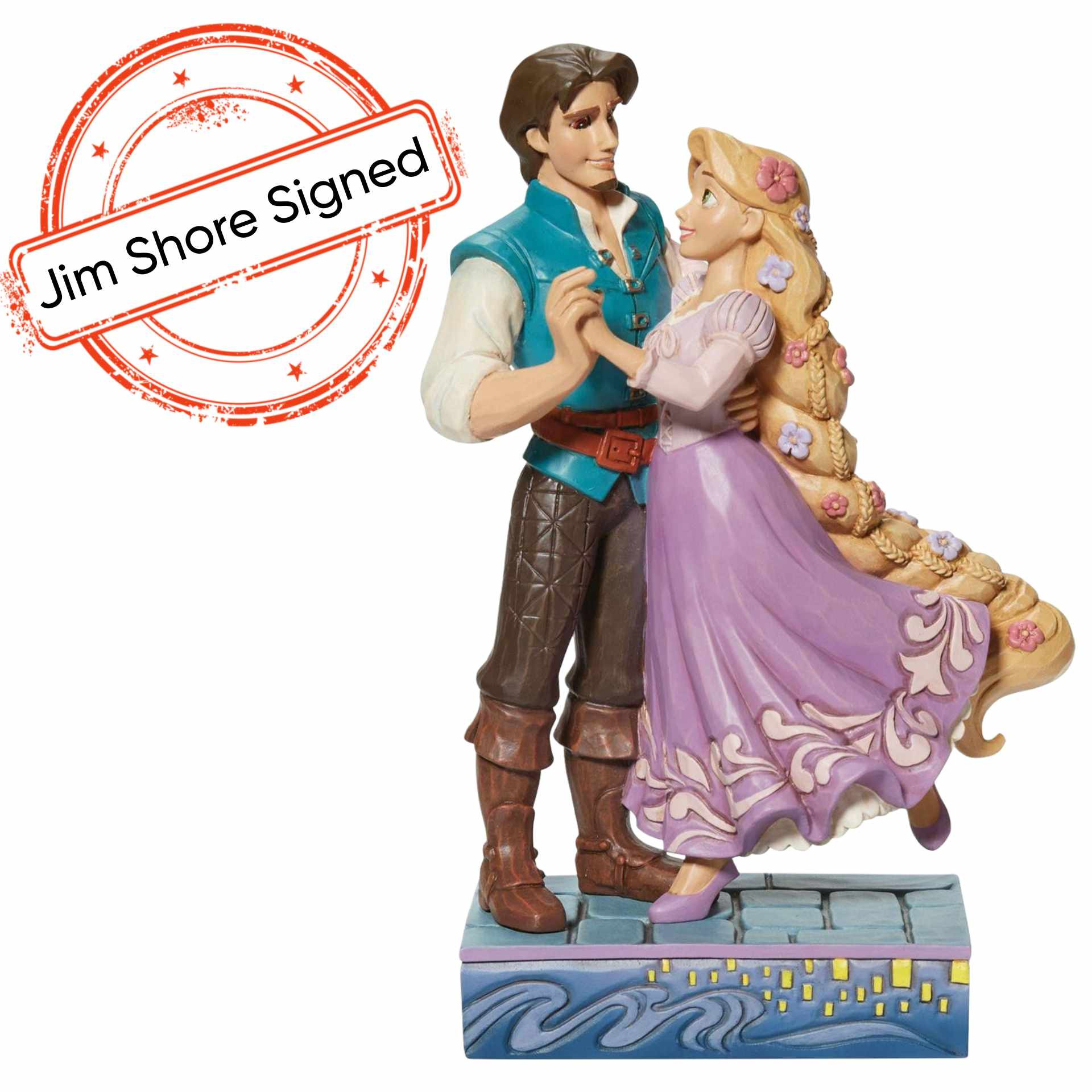 RAPUNZEL E FLYNN AMANO [FIRMA JIM SHORE] - DISNEY TRADITIONS