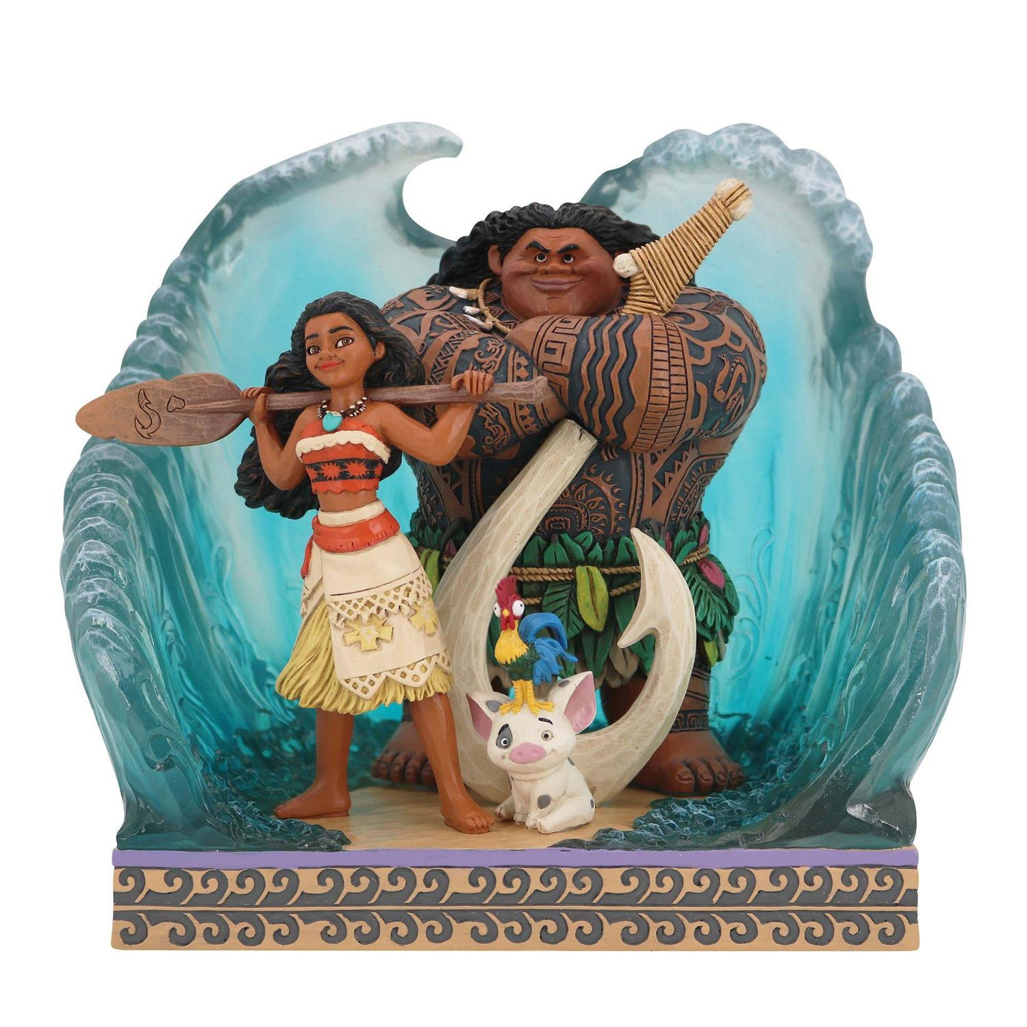 VAIANA (MOANA) SCENA DELL'ONDA - DISNEY TRADITIONS