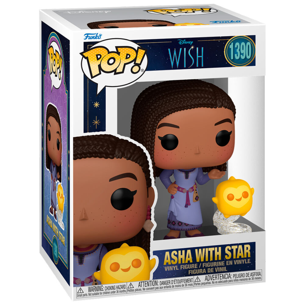 FUNKOPOP! 1390 Asha con stella - Desiderio Disney