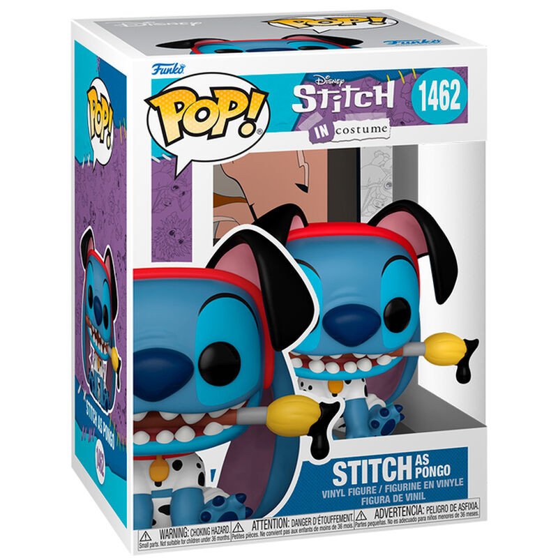 FUNKOPOP! 1462 Stitch come Pongo - Disney Lilo e Stitch