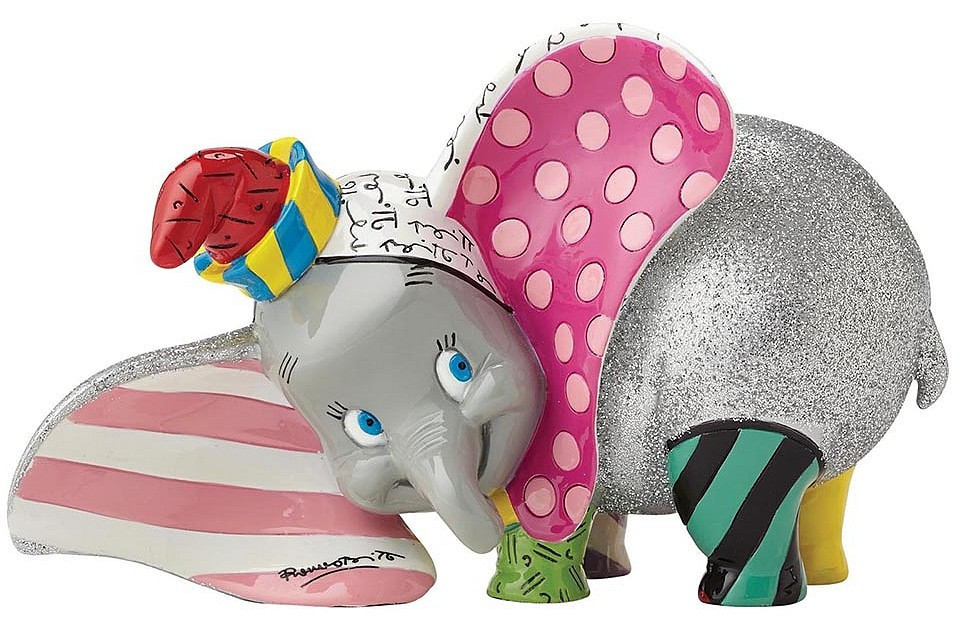 [DIFETTO] DUMBO ELEFANTE DISNEY BRITTO