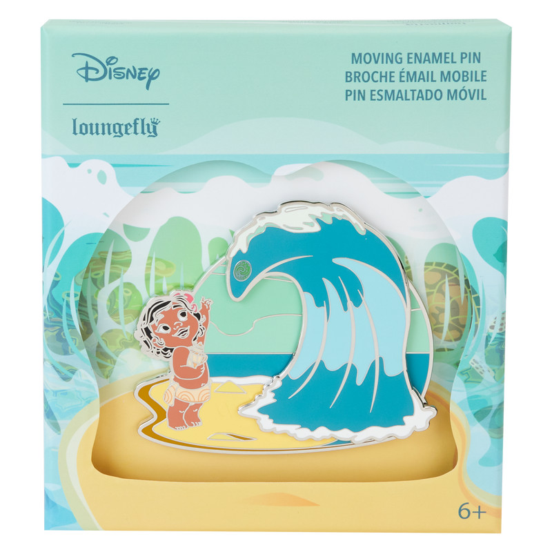 Pin's scatola da collezione Piccola Moana Ocean Waves - DISNEY LOUNGEFLY