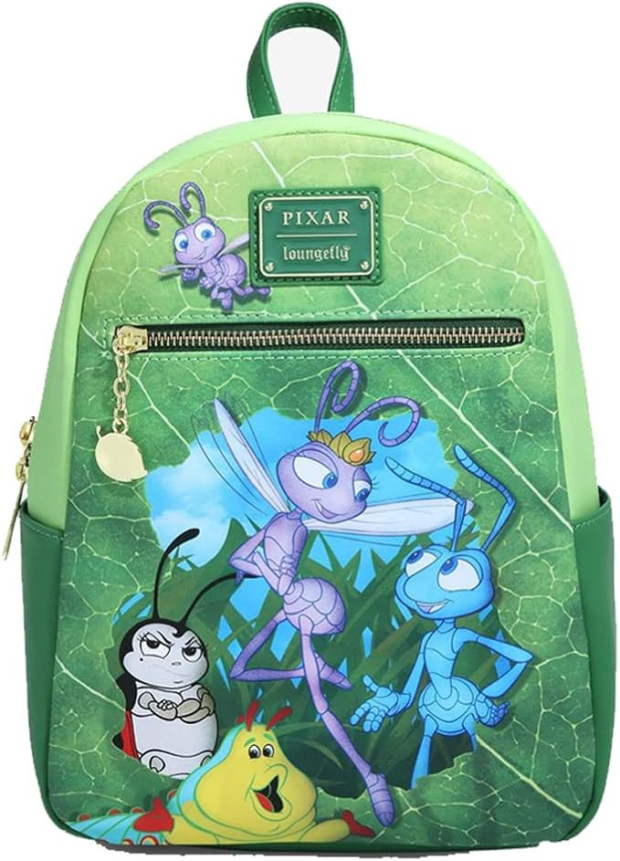 MINI ZAINO A FOGLIA BUG'S LIFE - DISNEY PIXAR LOUNGEFLY