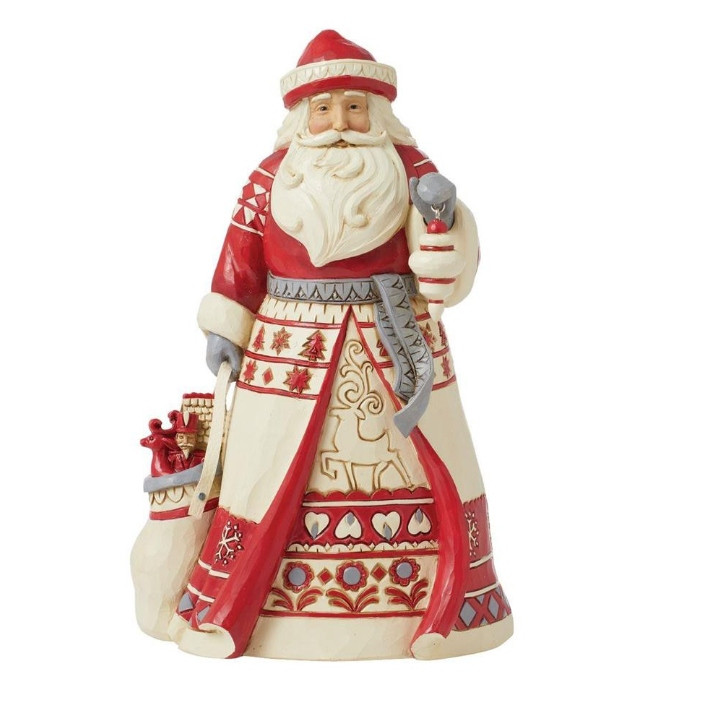 Nordic Noel Santa - JIM SHORE HEARTWOOD CREEK