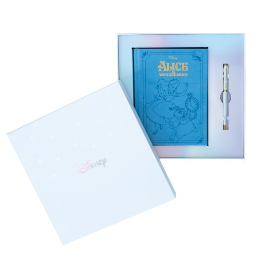 SET PREMIUM TACCUINO A5 CON PENNA - DISNEY ALICE NEL PAESE DELLE MERAVIGLIE