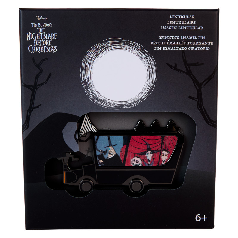 Scatola da collezione del veicolo lenticolare del sindaco di Pin, The Nightmare Before Christmas - DISNEY LOUNGEFLY