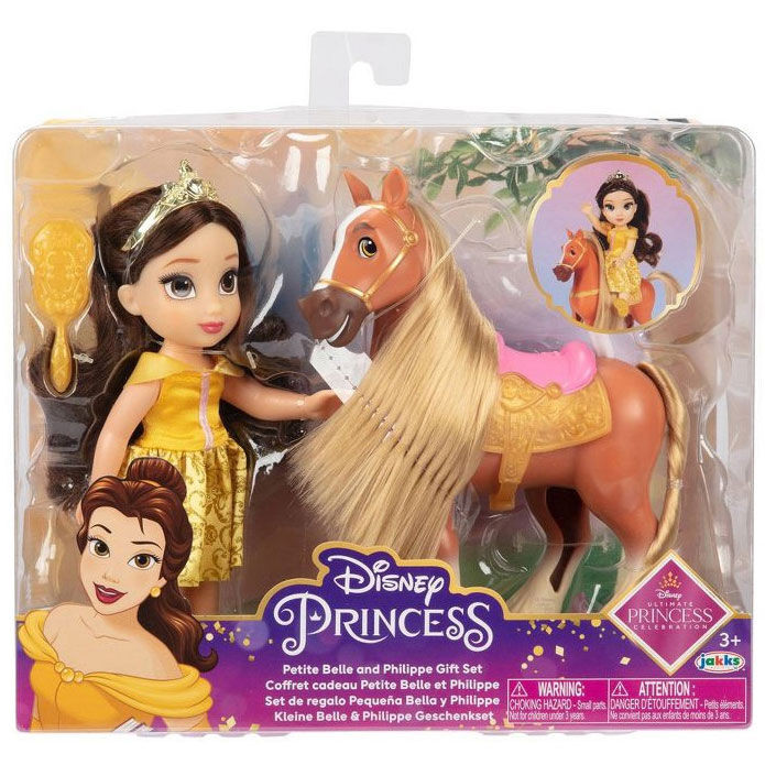 Bambole Belle + Philippe 15cm - Disney La bella e la bestia