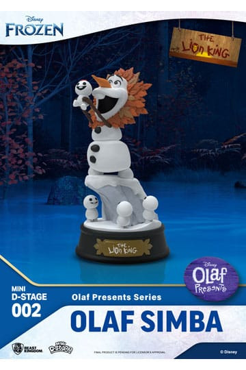 Olaf Simba - Frozen - Disney Mini D-Stage