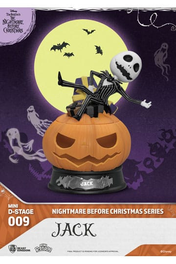 Jack - Nightmare Before Christmas - Disney Mini D-Stage