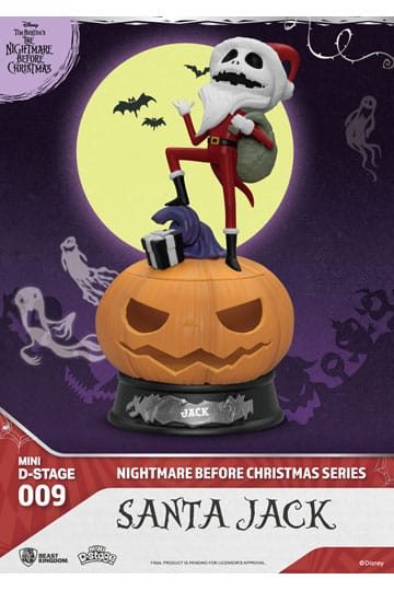 Santa Jack - Nightmare Before Christmas - Disney Mini D-Stage