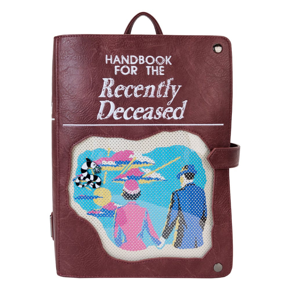 Mini zaino "Handbook for the recently Deceased Pin Trader" - Beetlejuice Loungefly