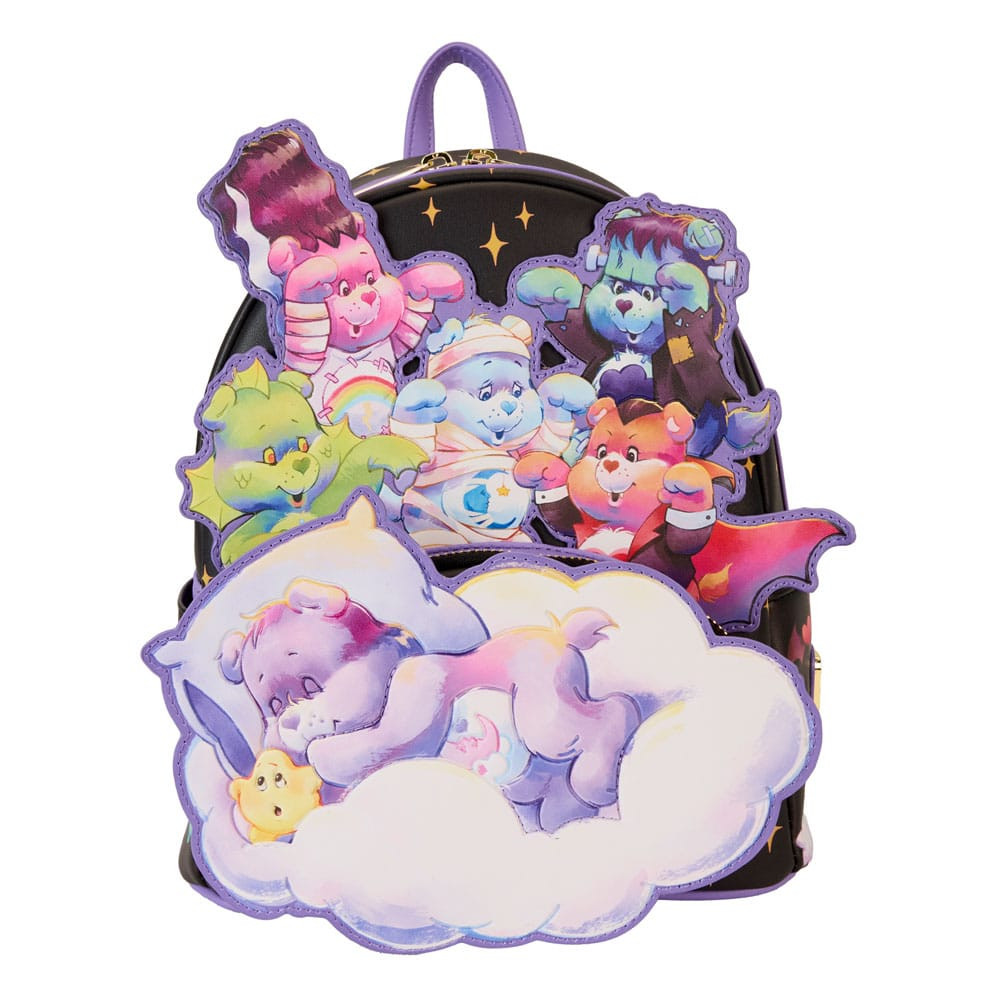 Mini zaino sogni spaventosi - Loungefly Care Bears x Universal Monsters